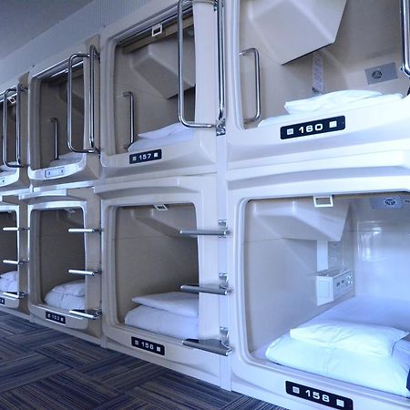 Kumamoto Capsule Hotel Exteriör bild